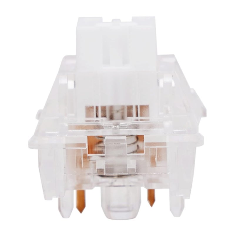 MELETRIX WS Aurora Series Linear Mechanical Keyboard Switches 5 Pins PCB Mount Lubed Switches Clear(35pcs) - Image 2